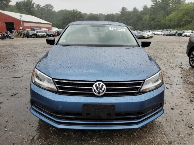 3VW2K7AJ6FM355664 - 2015 VOLKSWAGEN JETTA BASE 蓝色 照片 5