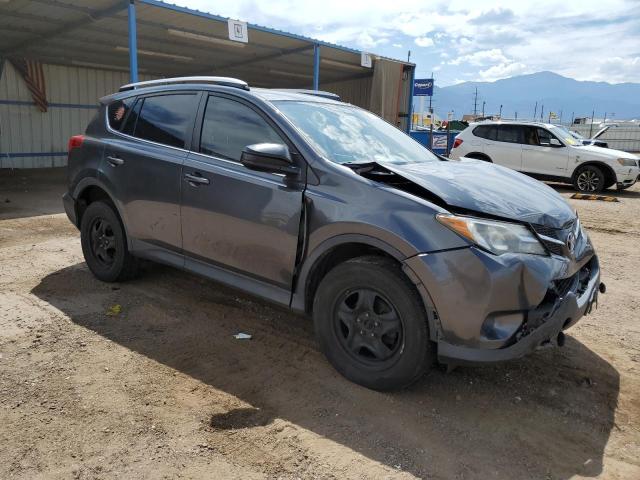 JTMBFREV4FD126900 - 2015 TOYOTA RAV4 LE GRAY photo 4