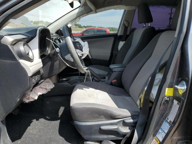 JTMBFREV4FD126900 - 2015 TOYOTA RAV4 LE GRAY photo 7