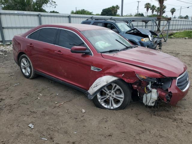 1FAHP2E83FG107090 - 2015 FORD TAURUS SEL RED photo 4