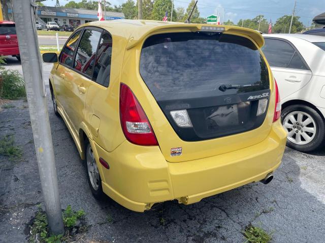 JS2RC41H235203575 - 2003 SUZUKI AERIO SX YELLOW photo 3