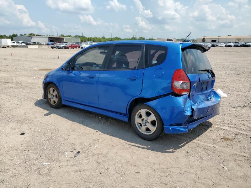 JHMGD37628S051660 - 2008 HONDA FIT SPORT 蓝色 照片 2