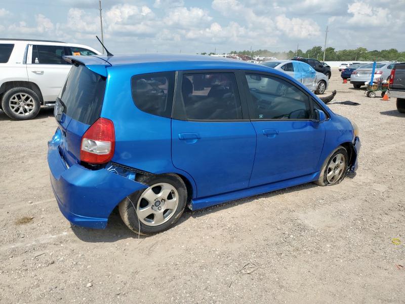 JHMGD37628S051660 - 2008 HONDA FIT SPORT 蓝色 照片 3