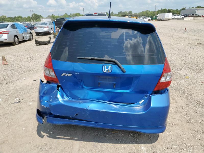 JHMGD37628S051660 - 2008 HONDA FIT SPORT 蓝色 照片 6