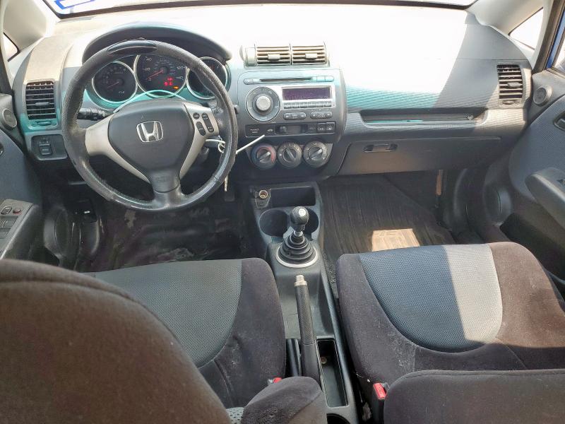 JHMGD37628S051660 - 2008 HONDA FIT SPORT 蓝色 照片 8
