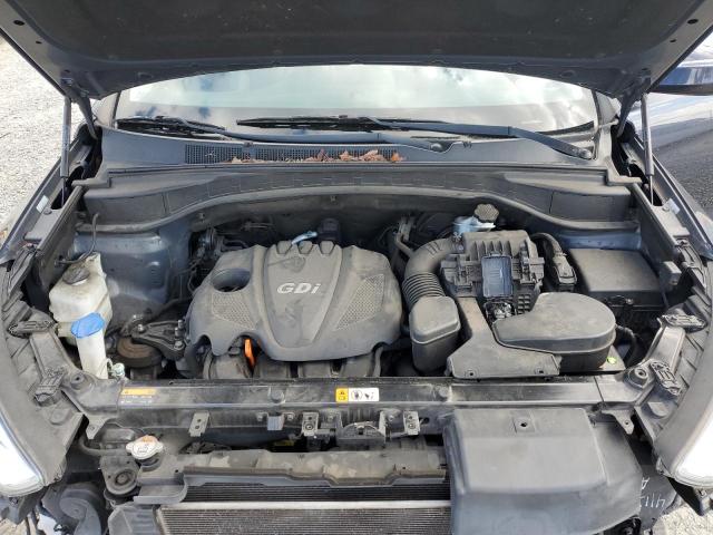 5XYZUDLB7DG080056 - 2013 HYUNDAI SANTA FE SPORT GRAY photo 12