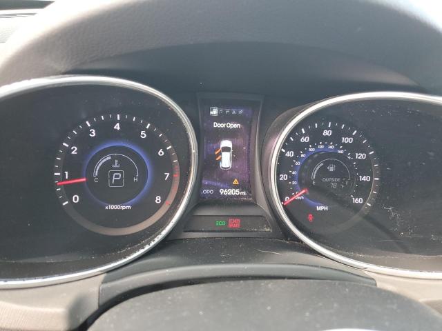 5XYZUDLB7DG080056 - 2013 HYUNDAI SANTA FE SPORT GRAY photo 9
