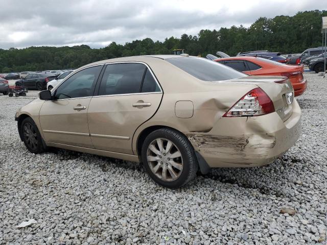 1HGCM66546A003818 - 2006 HONDA ACCORD EX BEIGE photo 2