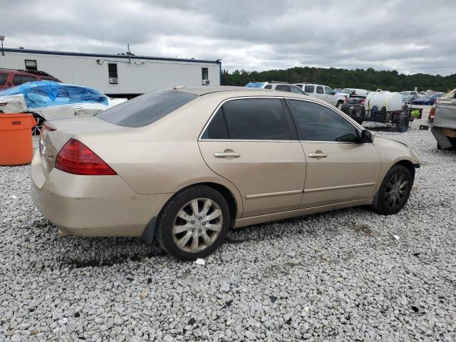 1HGCM66546A003818 - 2006 HONDA ACCORD EX BEIGE photo 3