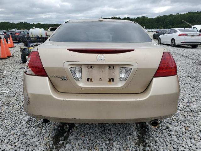 1HGCM66546A003818 - 2006 HONDA ACCORD EX BEIGE photo 6