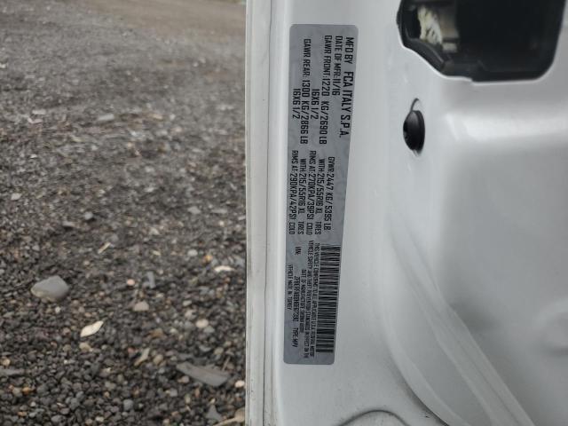 ZFBERFAB8H6E67390 - 2017 RAM PROMASTER WHITE photo 12
