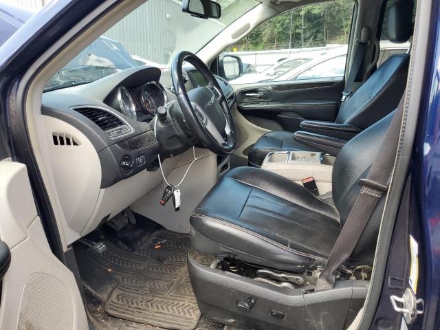 2C4RC1BG1GR157955 - 2016 CHRYSLER TOWN & COU TOURING BLUE photo 7