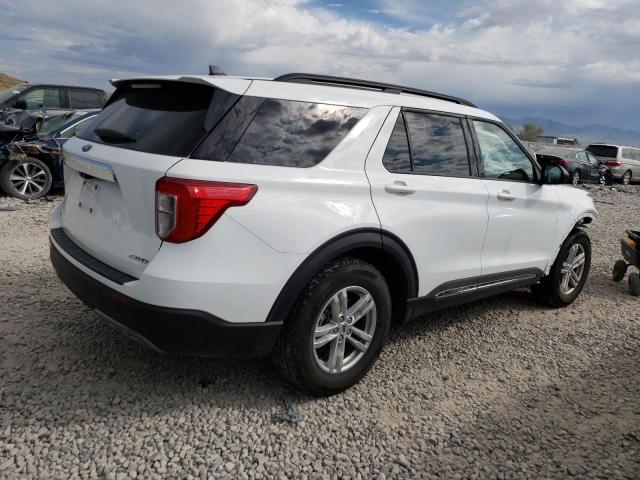 1FMSK8DH5PGA87828 - 2023 FORD EXPLORER XLT WHITE photo 3