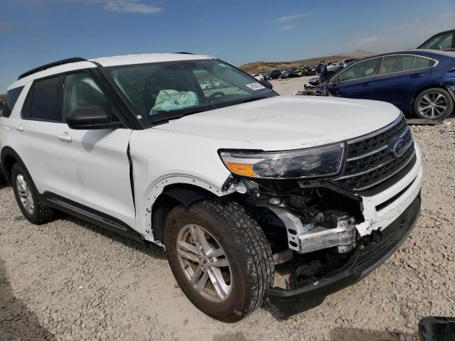 1FMSK8DH5PGA87828 - 2023 FORD EXPLORER XLT WHITE photo 4