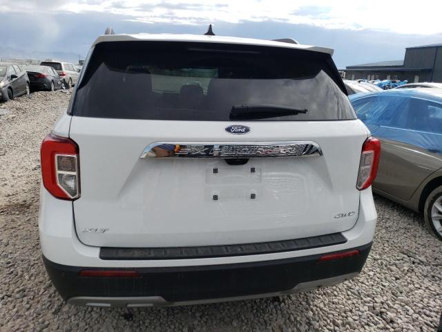 1FMSK8DH5PGA87828 - 2023 FORD EXPLORER XLT WHITE photo 6