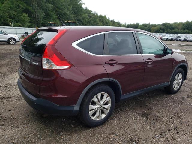 5J6RM4H55EL006377 - 2014 HONDA CR-V EX MAROON photo 3