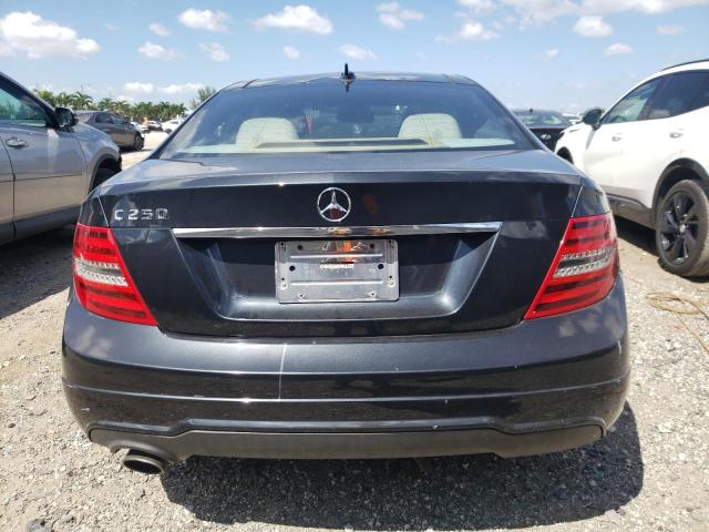 WDDGJ4HB8CF744705 - 2012 MERCEDES-BENZ C 250 BLACK photo 6