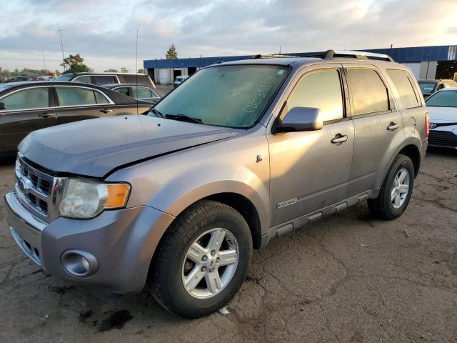 1FMCU49H08KA55755 - 2008 FORD ESCAPE HEV GRAY photo 1