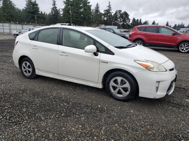 JTDKN3DU2C5452662 - 2012 TOYOTA PRIUS WHITE photo 4