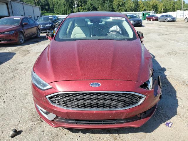 3FA6P0D97HR177211 - 2017 FORD FUSION TITANIUM MAROON photo 5