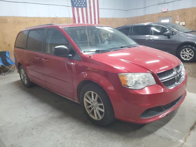 2C4RDGBG4DR761480 - 2013 DODGE GRAND CARA SE RED photo 4