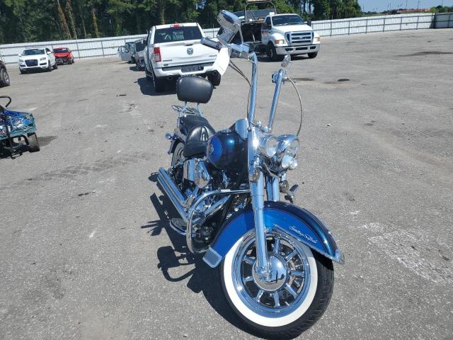 1HD1BWB194Y046634 - 2004 HARLEY-DAVIDSON FLSTCI BLUE photo 1