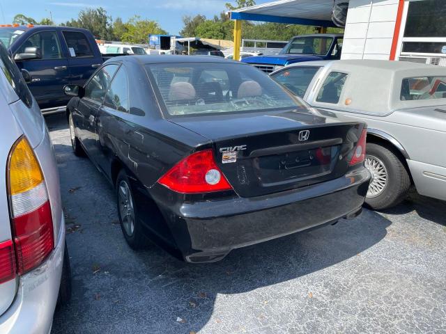 1HGEM21155L045889 - 2005 HONDA CIVIC DX VP Schwarz Foto 3