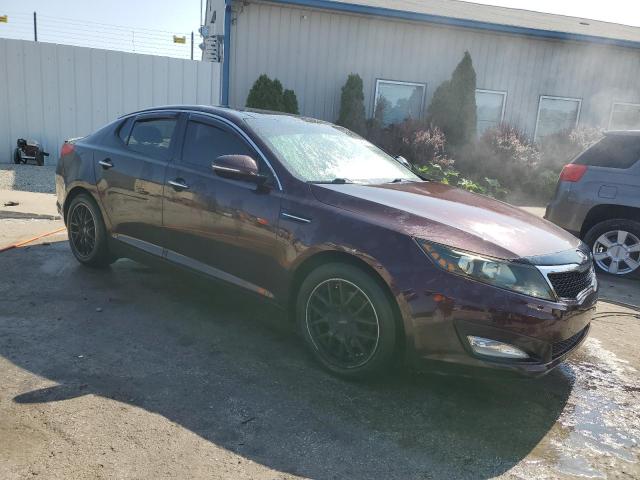 5XXGN4A75DG245741 - 2013 KIA OPTIMA EX MAROON photo 4