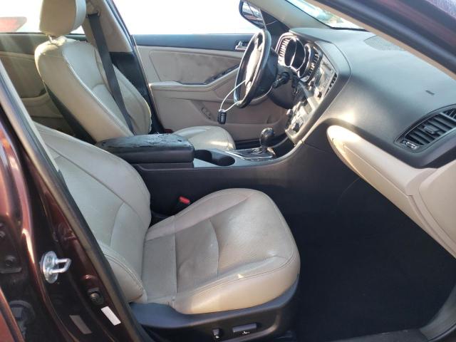 5XXGN4A75DG245741 - 2013 KIA OPTIMA EX MAROON photo 7