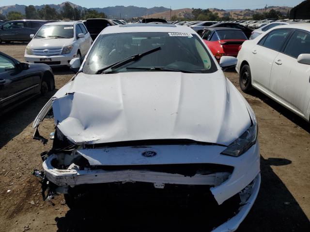 3FA6P0LU4HR188169 - 2017 FORD FUSION SE HYBRID WHITE photo 5