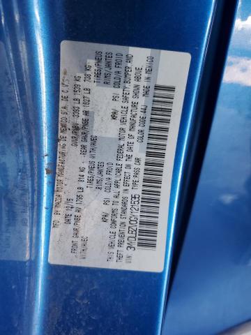 3MYDLBZV0GY121535 - 2016 TOYOTA SCION IA BLUE photo 12