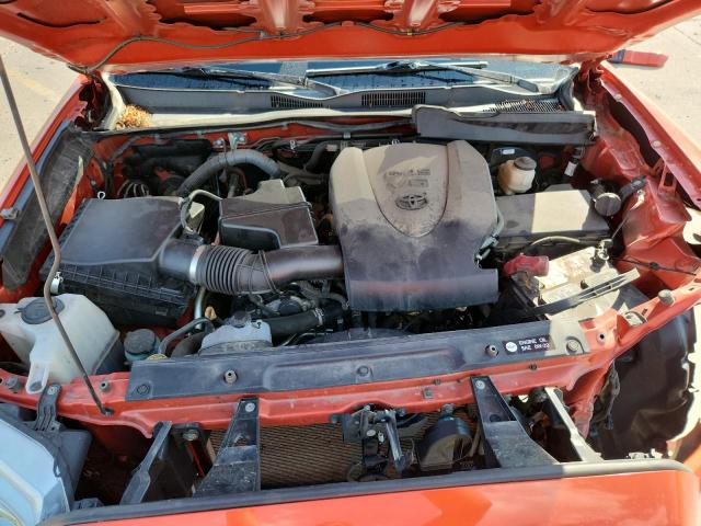 3TMCZ5AN1HM051977 - 2017 TOYOTA TACOMA DOUBLE CAB ORANGE photo 11
