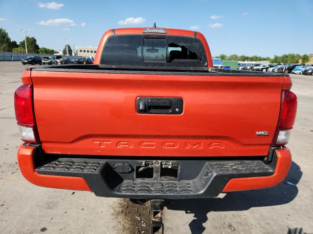 3TMCZ5AN1HM051977 - 2017 TOYOTA TACOMA DOUBLE CAB ORANGE photo 6