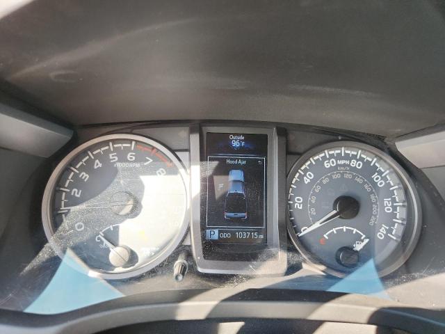 3TMCZ5AN1HM051977 - 2017 TOYOTA TACOMA DOUBLE CAB ORANGE photo 9