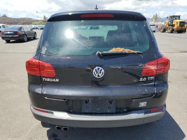 WVGAV3AXXDW562635 - 2013 VOLKSWAGEN TIGUAN S BLACK photo 6