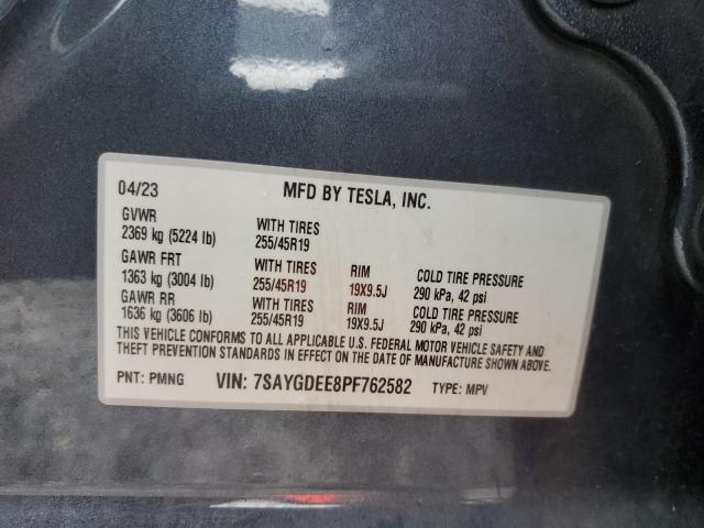 7SAYGDEE8PF762582 - 2023 TESLA MODEL Y Grau Foto 14