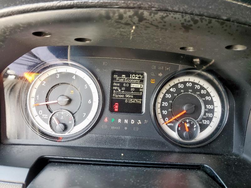 1C6RR7TT7MS518488 - 2021 RAM 1500 CLASS SLT BLACK photo 9