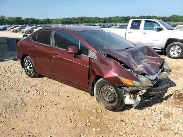 19XFB2F52CE051689 - 2012 HONDA CIVIC LX 勃艮第红 照片 4