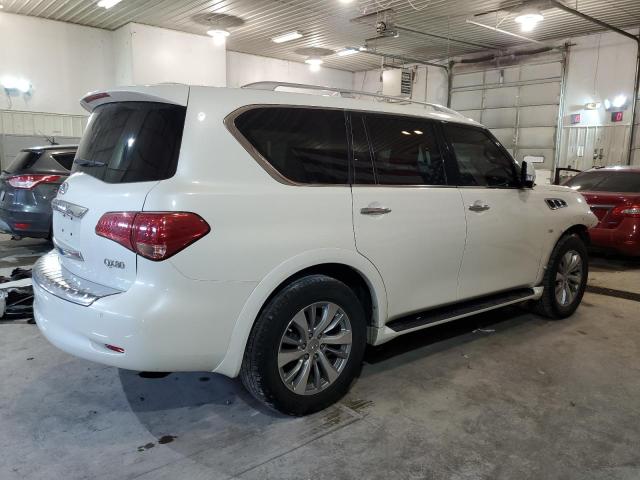 JN8AZ2NE6H9158431 - 2017 INFINITI QX80 BASE WHITE photo 3