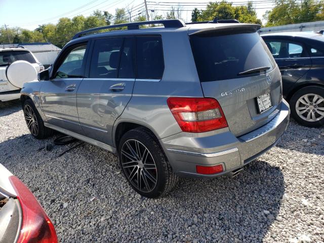 WDCGG8HB9BF643844 - 2011 MERCEDES-BENZ GLK 350 4MATIC GRAY photo 2