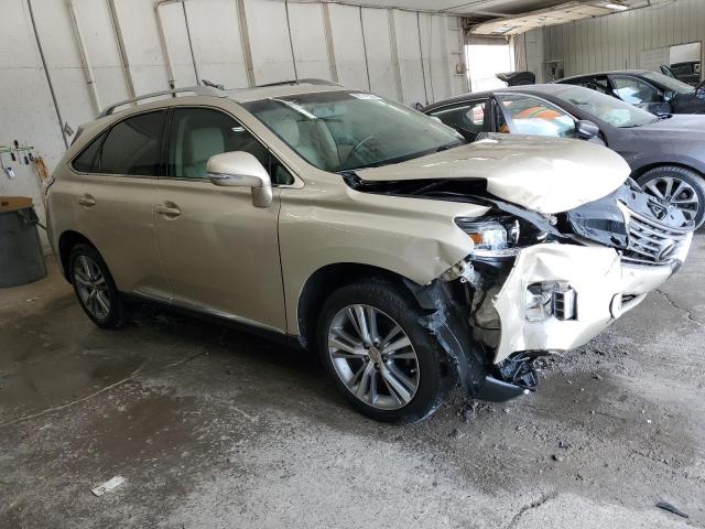 2T2BK1BA1FC342386 - 2015 LEXUS RX 350 BASE GOLD photo 4