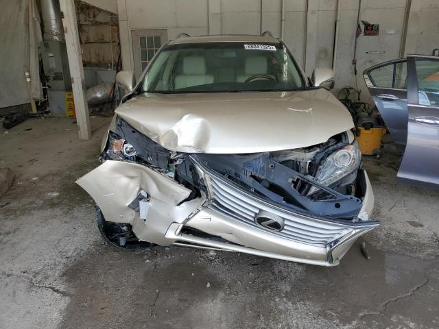 2T2BK1BA1FC342386 - 2015 LEXUS RX 350 BASE GOLD photo 5