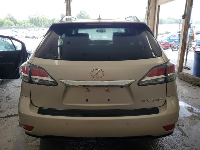 2T2BK1BA1FC342386 - 2015 LEXUS RX 350 BASE GOLD photo 6