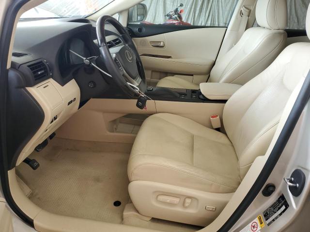 2T2BK1BA1FC342386 - 2015 LEXUS RX 350 BASE GOLD photo 7
