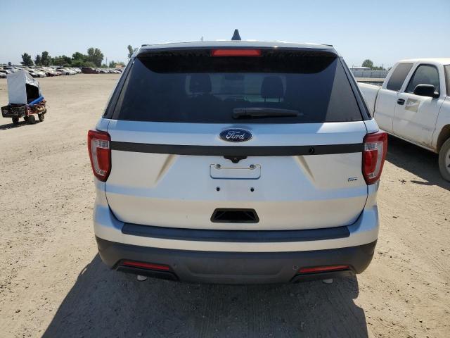 1FM5K8AR8KGB23627 - 2019 FORD EXPLORER POLICE INTERCEPTOR SILVER photo 6