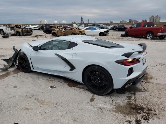 1G1YA2D41M5123333 - 2021 CHEVROLET CORVETTE STINGRAY 1LT BLUE photo 2