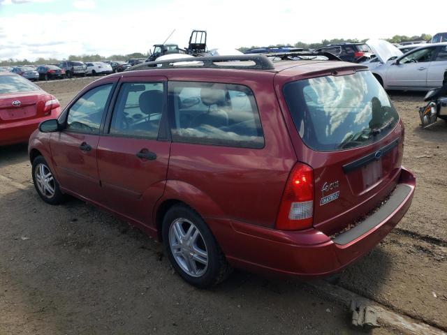 1FAFP36331W333516 - 2001 FORD FOCUS SE BURGUNDY photo 2