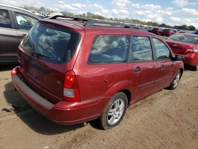 1FAFP36331W333516 - 2001 FORD FOCUS SE BURGUNDY photo 3