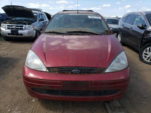 1FAFP36331W333516 - 2001 FORD FOCUS SE BURGUNDY photo 5