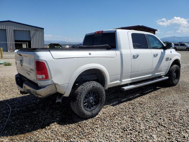 3C6UR5PL5FG627857 - 2015 RAM 2500 LONGHORN WHITE photo 3